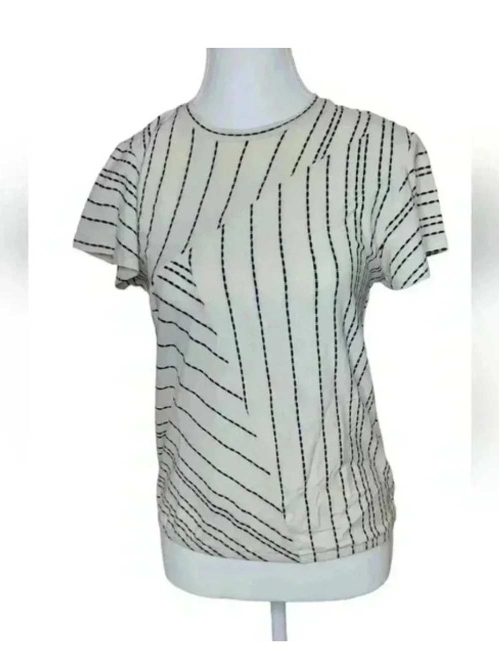 Anthropologie Dolan Left Coast Striped Stretch Top XS